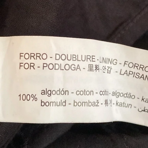 NWT. Zara Black Openwork Crossover V-neck Midi Tank Dress. Size S. - Picture 10 of 13